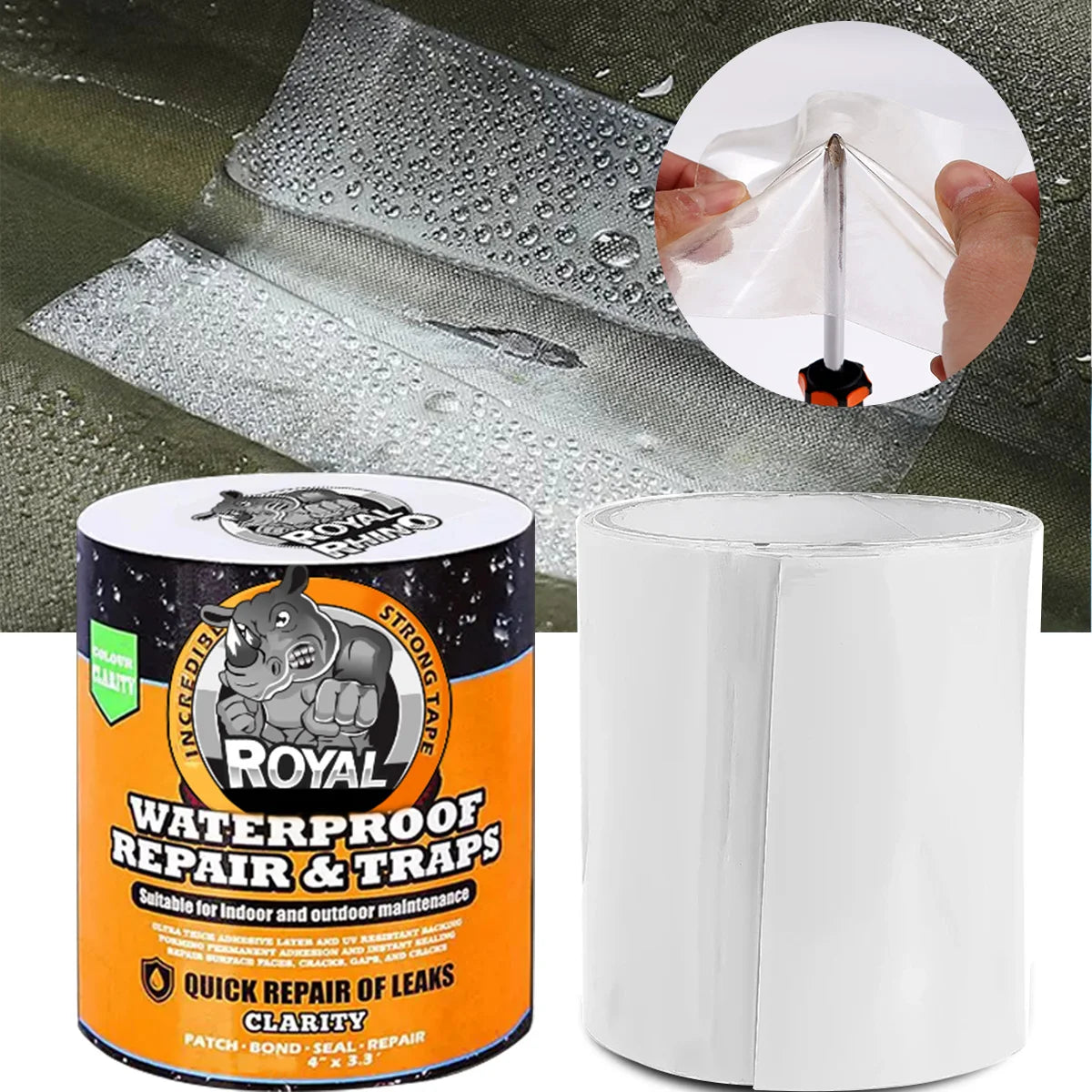 FlexSeal Waterproof Repair Tape – Instant Leak Stop Solution