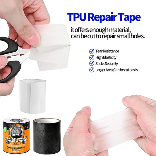 FlexSeal Waterproof Repair Tape – Instant Leak Stop Solution