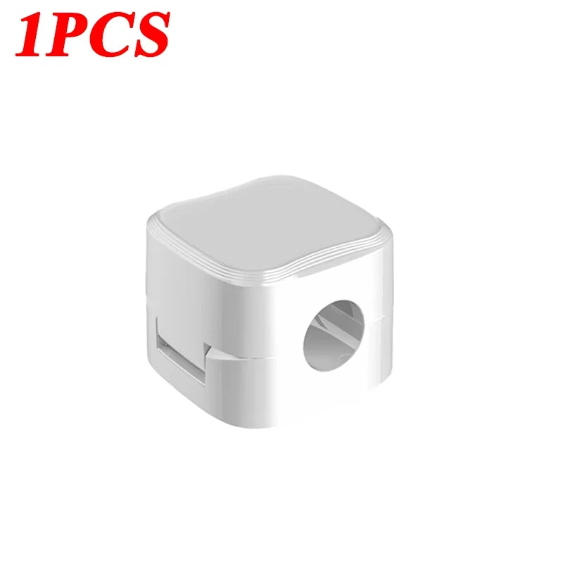 Magnetic Cable Clips – Adjustable Cord Holder Set (Desk, Car & Home)