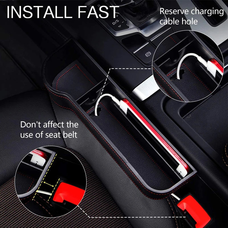 Car Seat Gap Organizer- Keep Essentials Within Reach