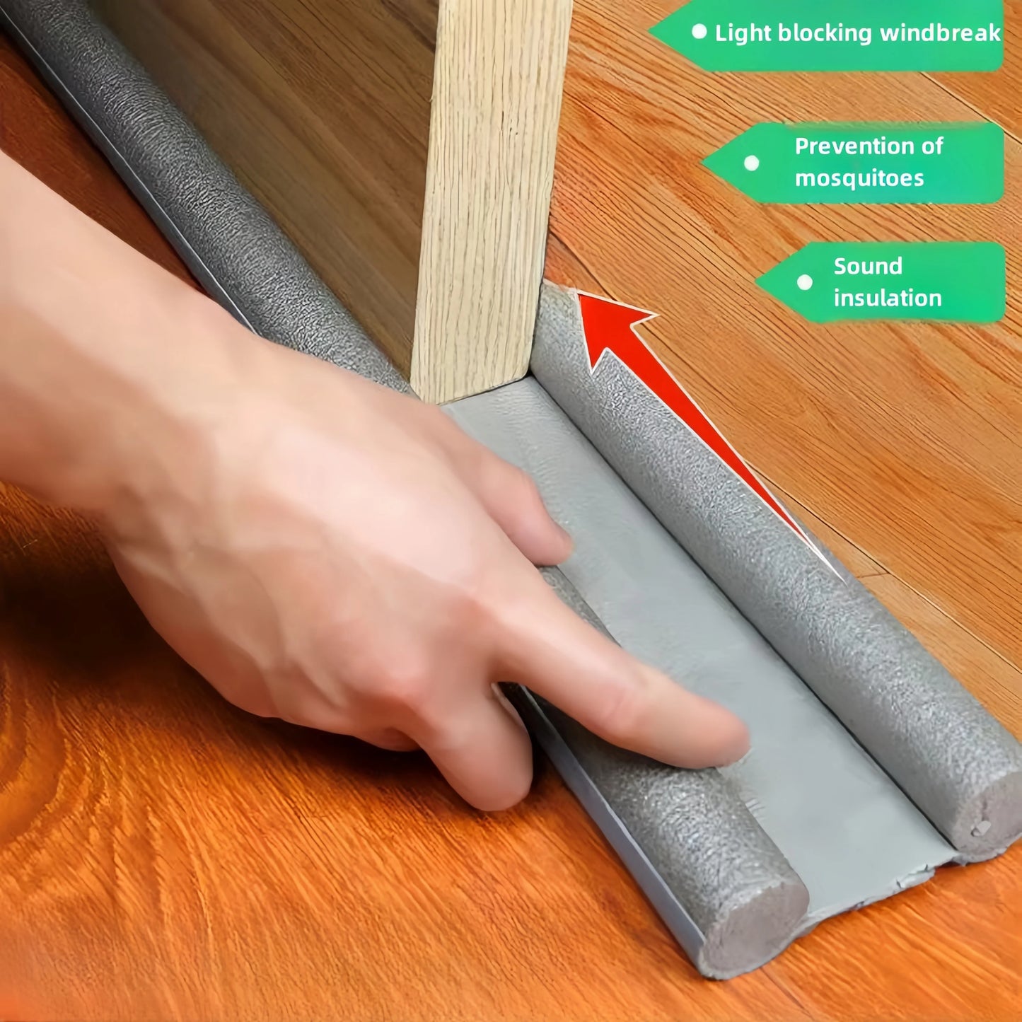 Under Door Draft Stopper & Weather Seal Guard