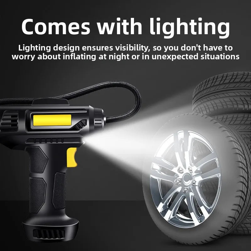 Wireless Portable High Powered Car Tire Inflator