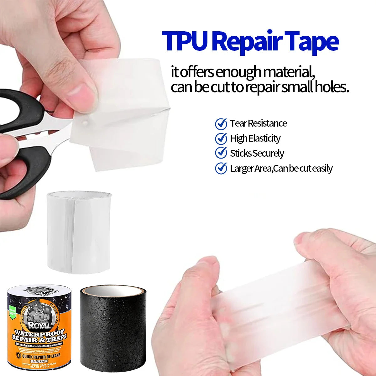 FlexSeal Waterproof Repair Tape – Instant Leak Stop Solution