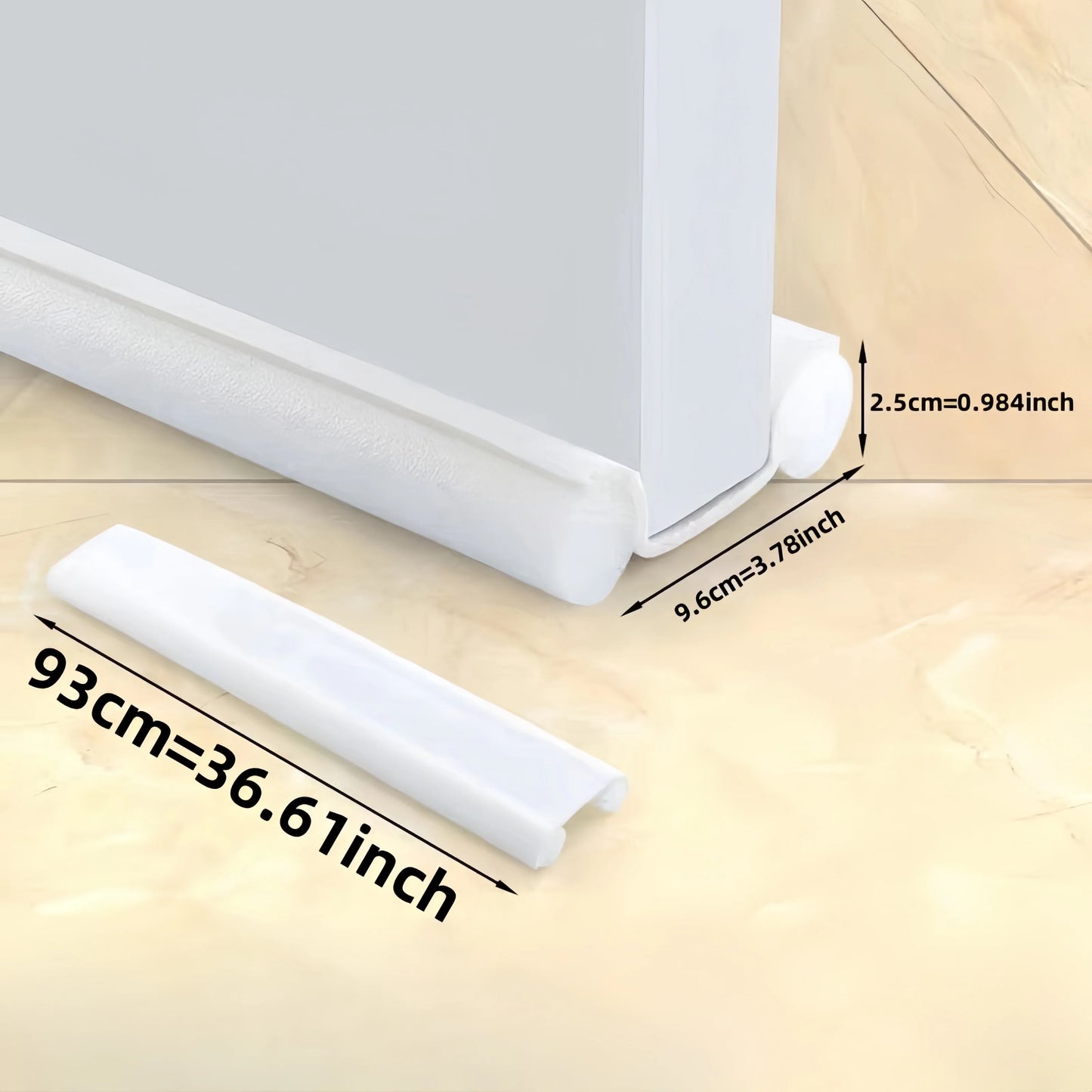 Under Door Draft Stopper & Weather Seal Guard
